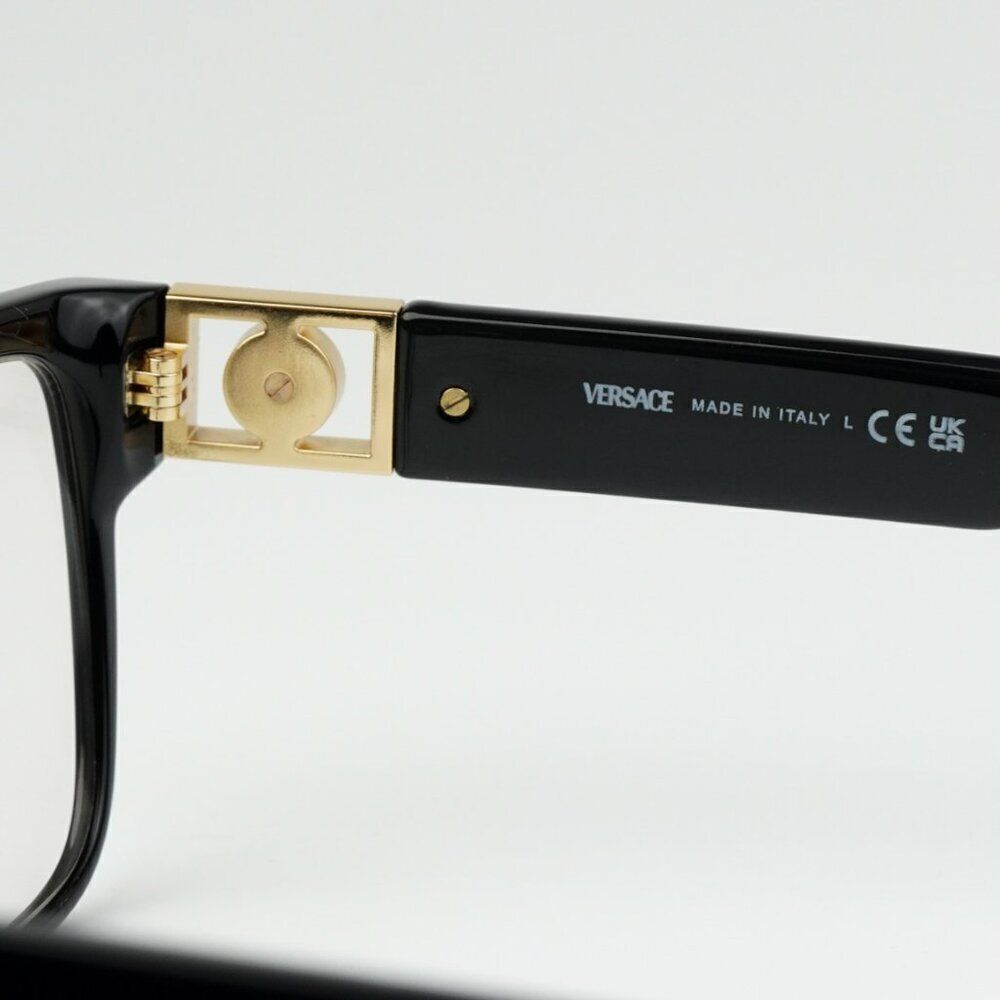 NEW Versace VE3329B GB1 Black Square Women Eyeglasses VE 3329B - Picture 7 of 10